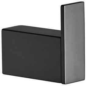 Plieger Altea handdoekhaak mat zwart