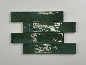 Jabo Kalon wandtegel groen 5x25cm glans