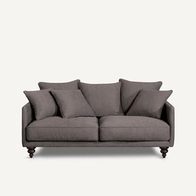 3-zits compacte bank van viscose/polyester, Lazare