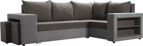 Hoekbank Muncie 103, Aanwezig, Aanwezig, 250x162x85cm, 128 kg, Poten: Kunststof