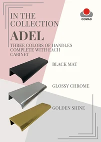 Comad Adele Cashmere badkamermeubel 120cm taupe met 2 waskommen en topblad eiken