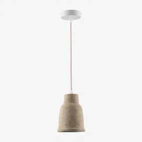 Terracotta Plafondlamp (Ø14 cm) Sainza Beige – crème - Sklum
