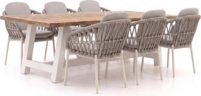 + 10% kassakorting | Diningset Bellagio | 6 personen | Tuinset teakhout | 7-delig | Kees Smit Tuinmeubelen