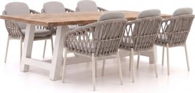 Diningset Bellagio | 6 personen | Tuinset teakhout | 7-delig | Kees Smit Tuinmeubelen