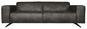 2 zitsbank - Lambada - leer Colorado antraciet 01