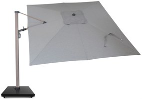 Zweefparasol  3x3.5m S2 Excellent (excl. voet) Grijs-antraciet Camello Luna