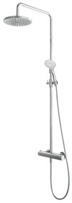 Hotbath Buddy thermostatsiche regendoucheset 20cm ronde hoofddouche 3 standen ronde handdouche chroom SDS1CR1