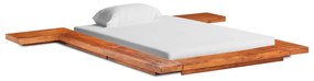 vidaXL Bedframe Japanse futon massief acaciahout 90x200 cm