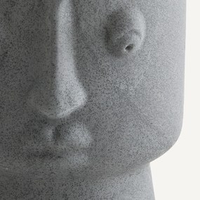 Geglazuurde keramische bloempot, H24cm, Lesego