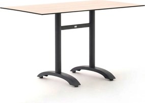 Tuin eettafel Bellagio | Rechthoekig | Tuintafel Kunststof | 140x80cm | 4 personen | Kees Smit Tuinmeubelen