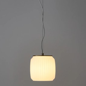 Hanglamp in opaline, Canelé