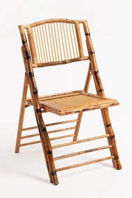 Pak 4 Danie Bamboo klapstoelen in