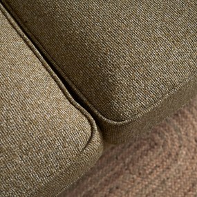 Hoekbank Met Dubbele Rugkussens Olijf L