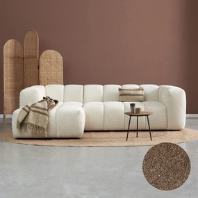 Design Bank Bruin Hoek Links