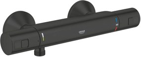 Grohe QuickFix Precision Start douche-thermostaatkraan mat zwart