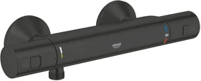 Grohe QuickFix Precision Start douche-thermostaatkraan mat zwart