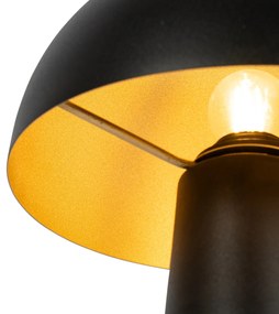 Buiten vloerlamp zwart 65 cm - Mushroom Modern E27 IP44 Buitenverlichting rond