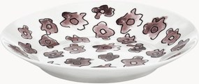 Diepe borden Midnight Flowers van Fine Bone China, 2-delig