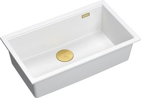 granieten spoelbak Logan 110 White