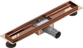 Mexen Flat lichaam voor lineaire afvoer 60 cm, roze goud - 1615060