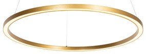 Hanglamp goud 80cm incl. LED 3-staps dimbaar - Girello