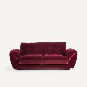 Omvormbare 3-zitsbank van fluweel Edgar