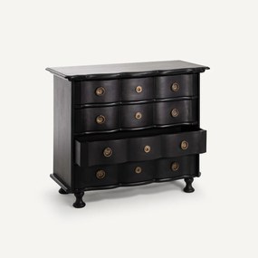 Kruisboog ladekast van mangohout en MDF, Pensée