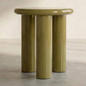 Ronde Salontafel Small Groen - 45 X 45cm.