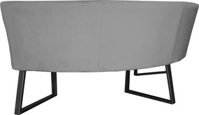 Eetkamerbank - Amsterdam - stof Element lichtgrijs 04 - geschikt voor tafel 130 cm