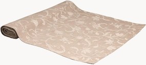 Linnen tafelloper met jacquard bies Minija