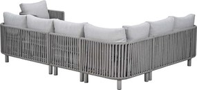 Garden Impressions Andong loungeset hoek 7-delig - taupe