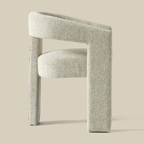 Wabi Sabi Eetkamerstoel Beige Volledig Stof