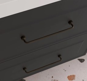 Muebles Style handvat 21cm messing