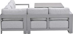Garden Impressions Malakka lounge dining set 4-delig - taupe - valley sand