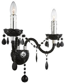 Wandlamp EBT018-2W Black