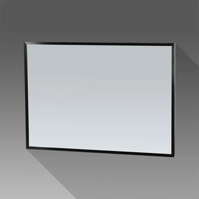 Sanituba Silhouette 100x70cm spiegel met zwarte omlijsting