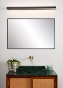 Lucide Alexa wandlamp LED 90cm zwart mat