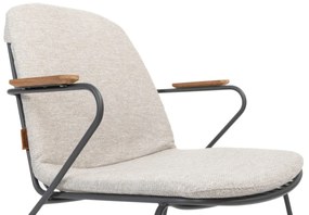 4 Seasons Outdoor Veneto stapelbare tuinstoel - antraciet
