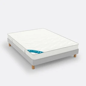 Stevige schuimmatras H20cm + bodemset