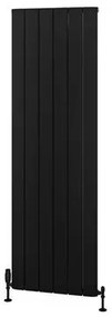 Eastbrook Withington radiator 55x180cm aluminium 1598W zwart mat