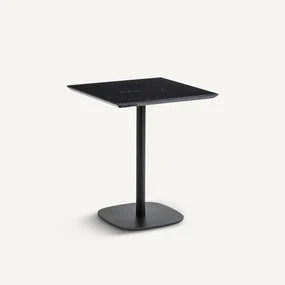 Bistrot tafel, zwart marmer, Beldixe