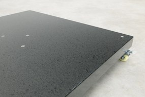 Platinum Beaufort Premium 3,2x3,2 m - Faded Black met Marbella voet en hoes