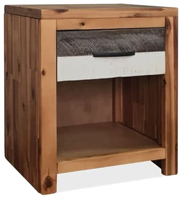 vidaXL Nachtkastjes 2 st 40x30x48 cm massief acaciahout