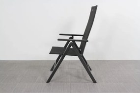 Hartman Napoli/Chaneo verstelbare tuinset - 220x100 cm. - 7-delig