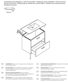 Differnz legs onderkast 90cm groen