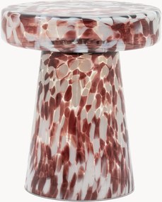 Ronde mondgeblazen bijzettafel Murano