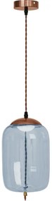 LED Plafondlamp Hangend Glas Blauw APP443-CP