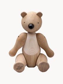 Handgemaakt decoratief object Bär van eikenhout