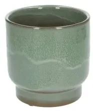 Bloempot'Mara', aardewerk, groenØ 13