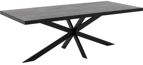Goossens Eettafel Blade, Strak blad 240 x 100 cm 6 cm dik